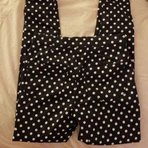 Polka Dot Ankle Pants